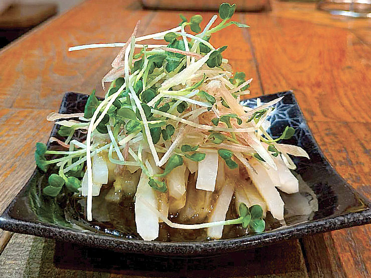 大根のおつまみサラダ